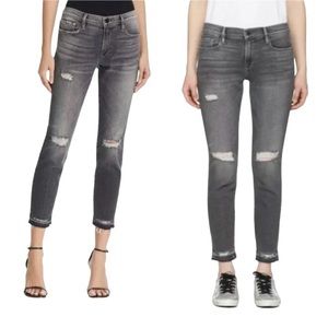Frame Grey Le Garcon Release Hem Jeans